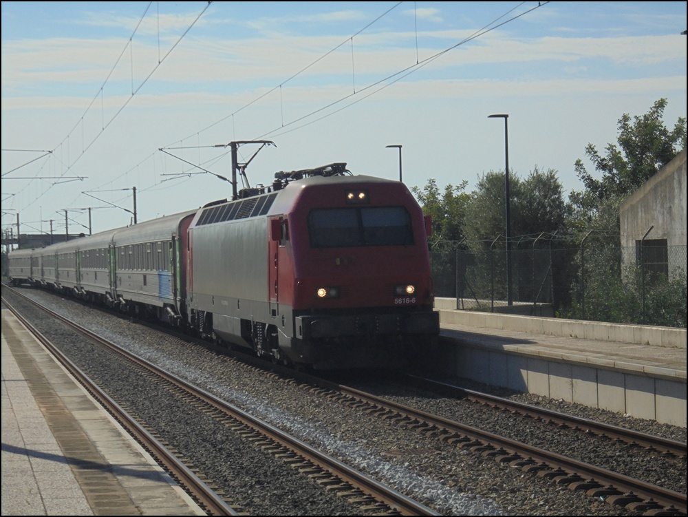 0938 Albufeira to Lisbon train